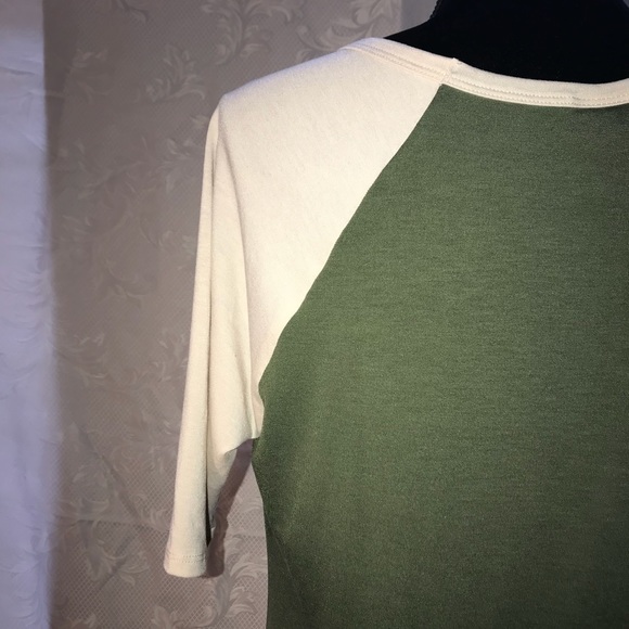 LULAROE above elbow sleeve Jersey Dress - Picture 4 of 6